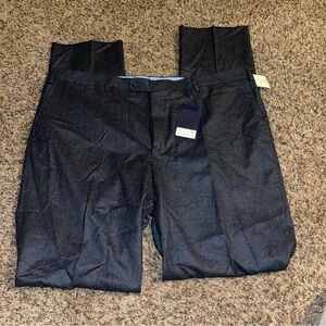 $395 Vigano 1959 Dress Pants Mens 56 Unhemmed Gray 100% Wool Made Italy NWT